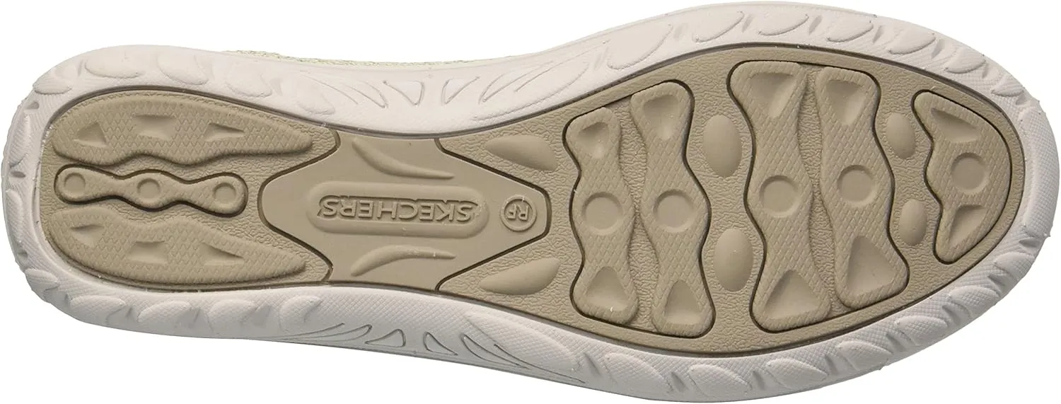 Skechers Women's Reggae Fest-Trail Dame-Scalloped Collar, Engineered Skech-Knit Slip-on Loafer