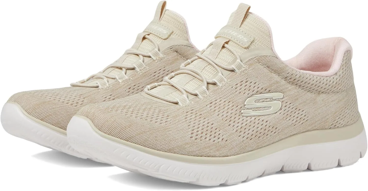 Skechers Women's, Summits - Fun Flair Sneaker - Wide Width