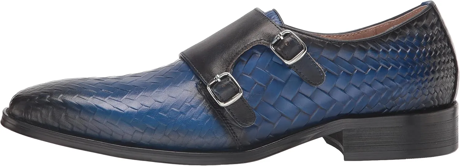 STACY ADAMS Men's Torrance Double Monk Strap Loafer