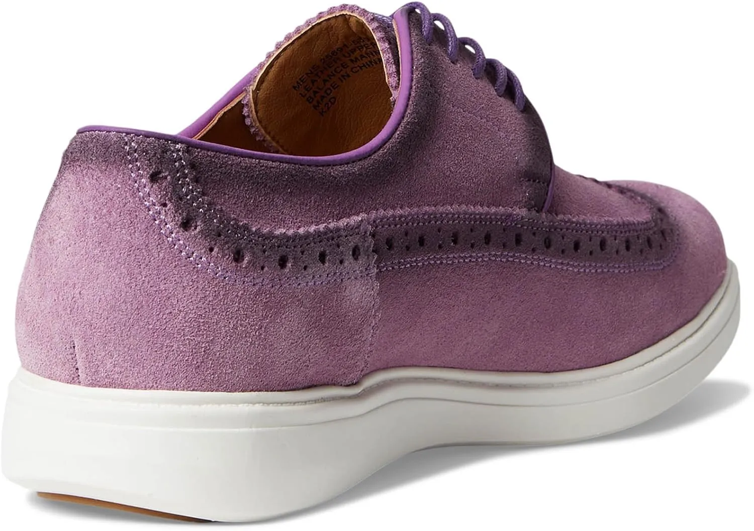 STACY ADAMS Men's Trudell Wingtip Lace Up Sneaker