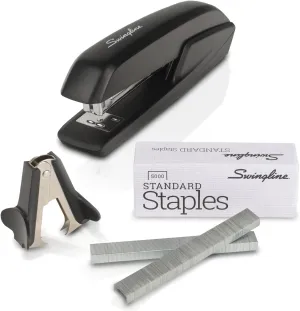 Swingline Stapler Value Pack, 20 Sheet Capacity, Jam Free, includes Standard Stapler, 5000 Staples and Staple Remover, Black (54551)