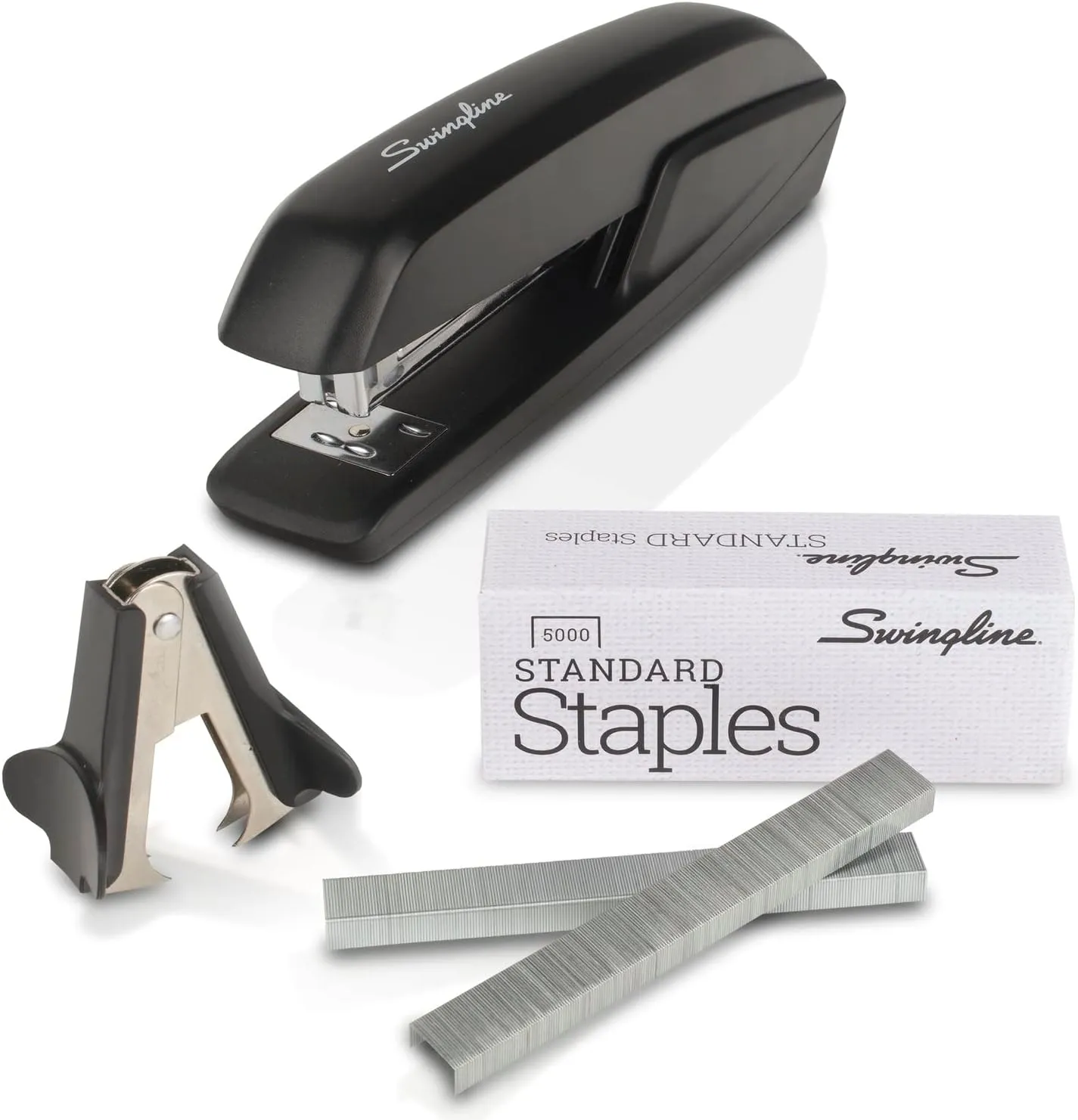 Swingline Stapler Value Pack, 20 Sheet Capacity, Jam Free, includes Standard Stapler, 5000 Staples and Staple Remover, Black (54551)