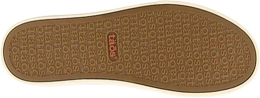 Taos Rubber Soul Slip-On Women's Sneaker - Fresh and Clean Canvas Design with Effortless Style, Removable Footbed and Arch Support - Elevated Comfort for All-Day Fashion