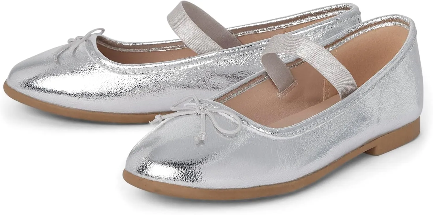 The Children's Place Girls' Closed Toe Ballet Flat