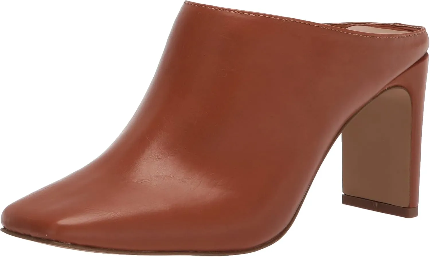 The Drop Women's Avena Square-Toe Block-Heel Mule