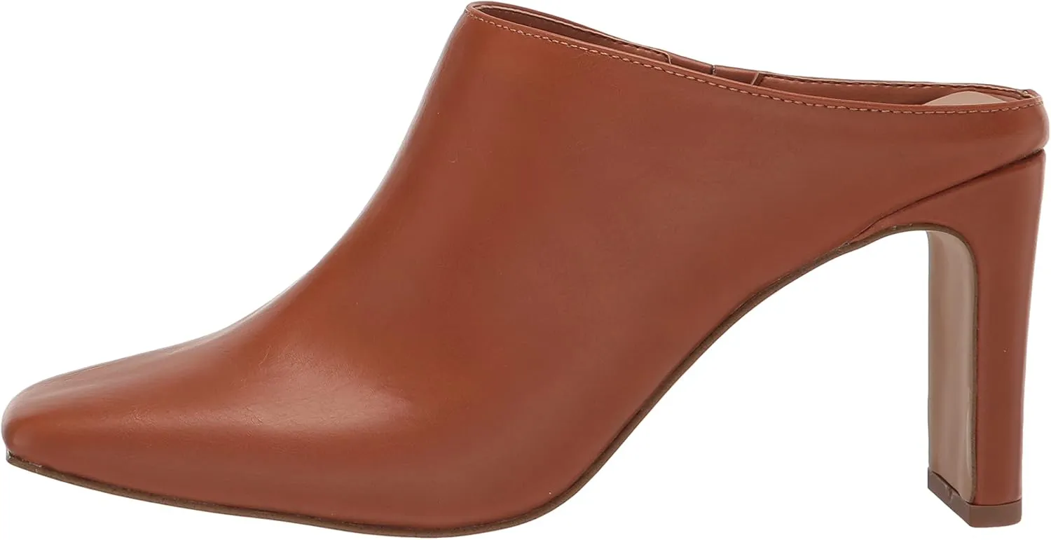 The Drop Women's Avena Square-Toe Block-Heel Mule