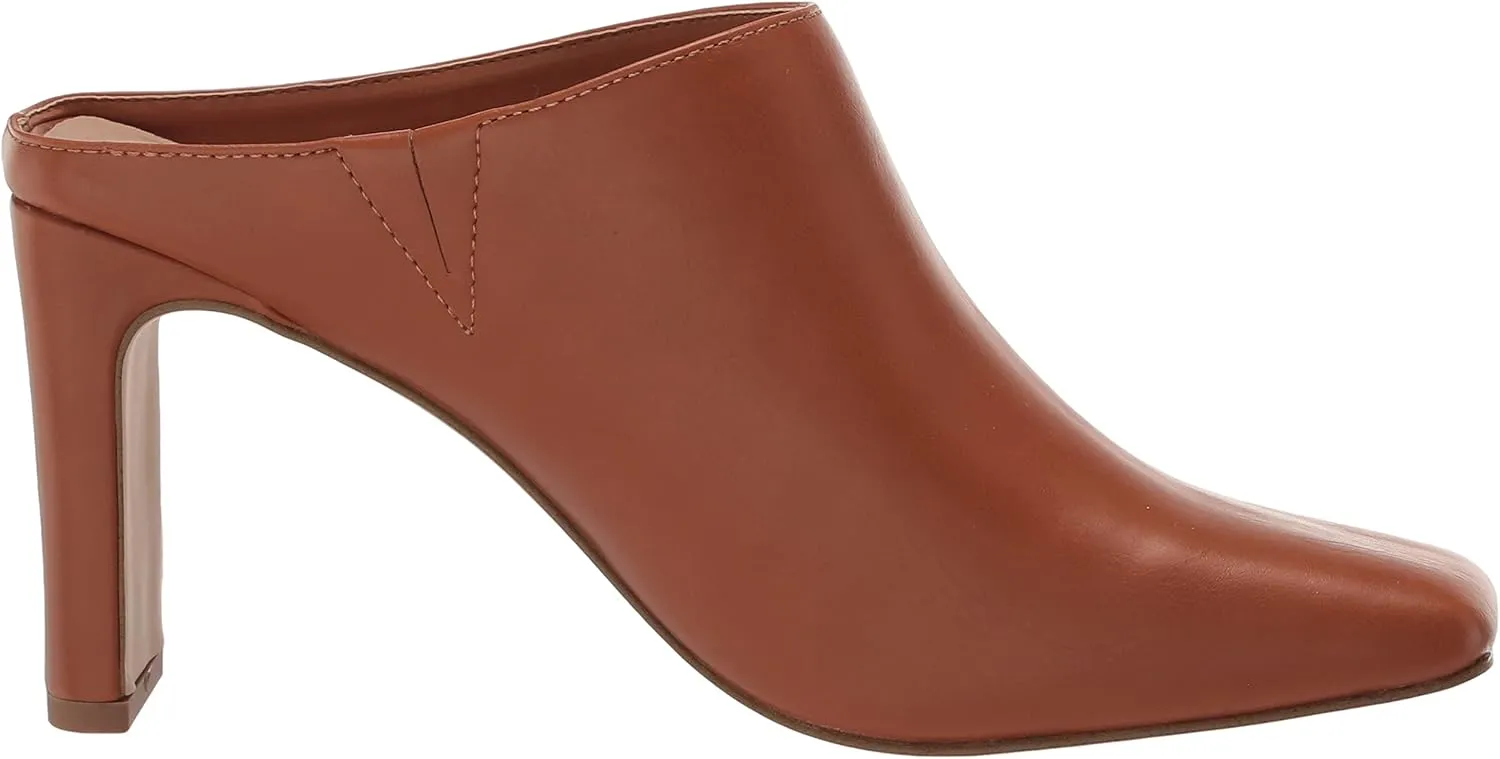 The Drop Women's Avena Square-Toe Block-Heel Mule