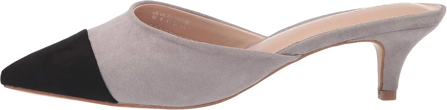 The Drop Women's Paulina Pointed-Toe Two-Tone Mule