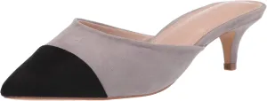 The Drop Women's Paulina Pointed-Toe Two-Tone Mule