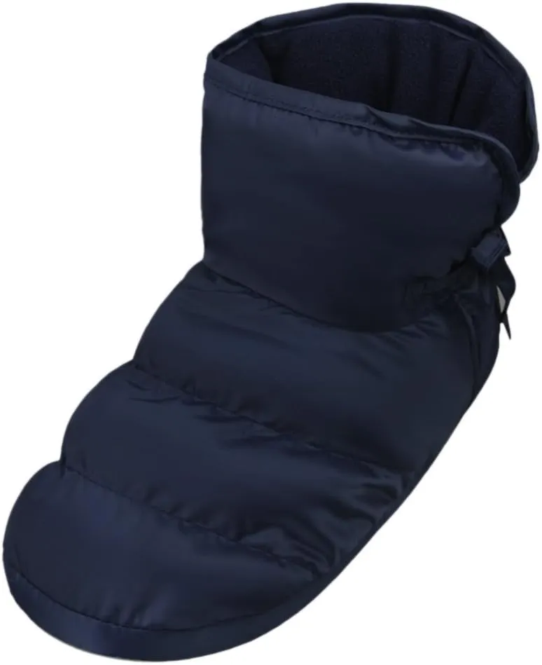 TINAYAUE Men Women Waterproof Indoor Slippers Thermal Down Full Mule Slippers Ankle Boots Bootie Slip-on Warm Clog Shoes Footwear