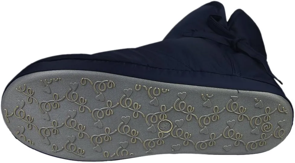 TINAYAUE Men Women Waterproof Indoor Slippers Thermal Down Full Mule Slippers Ankle Boots Bootie Slip-on Warm Clog Shoes Footwear