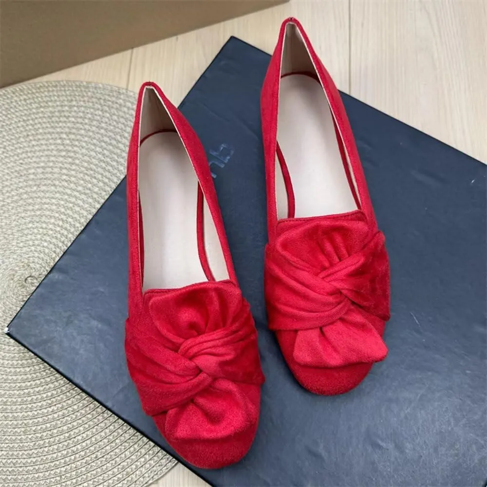 TN TANGNEST Women Fashion Pointed Toe Dress Shoes Comfortable Flat Ballet Shoes