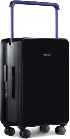 TUPLUS Suitcase ABS Hard Shell Luggage with 4 Spinner Wheels Hold Check in Travel Case, Balance Series