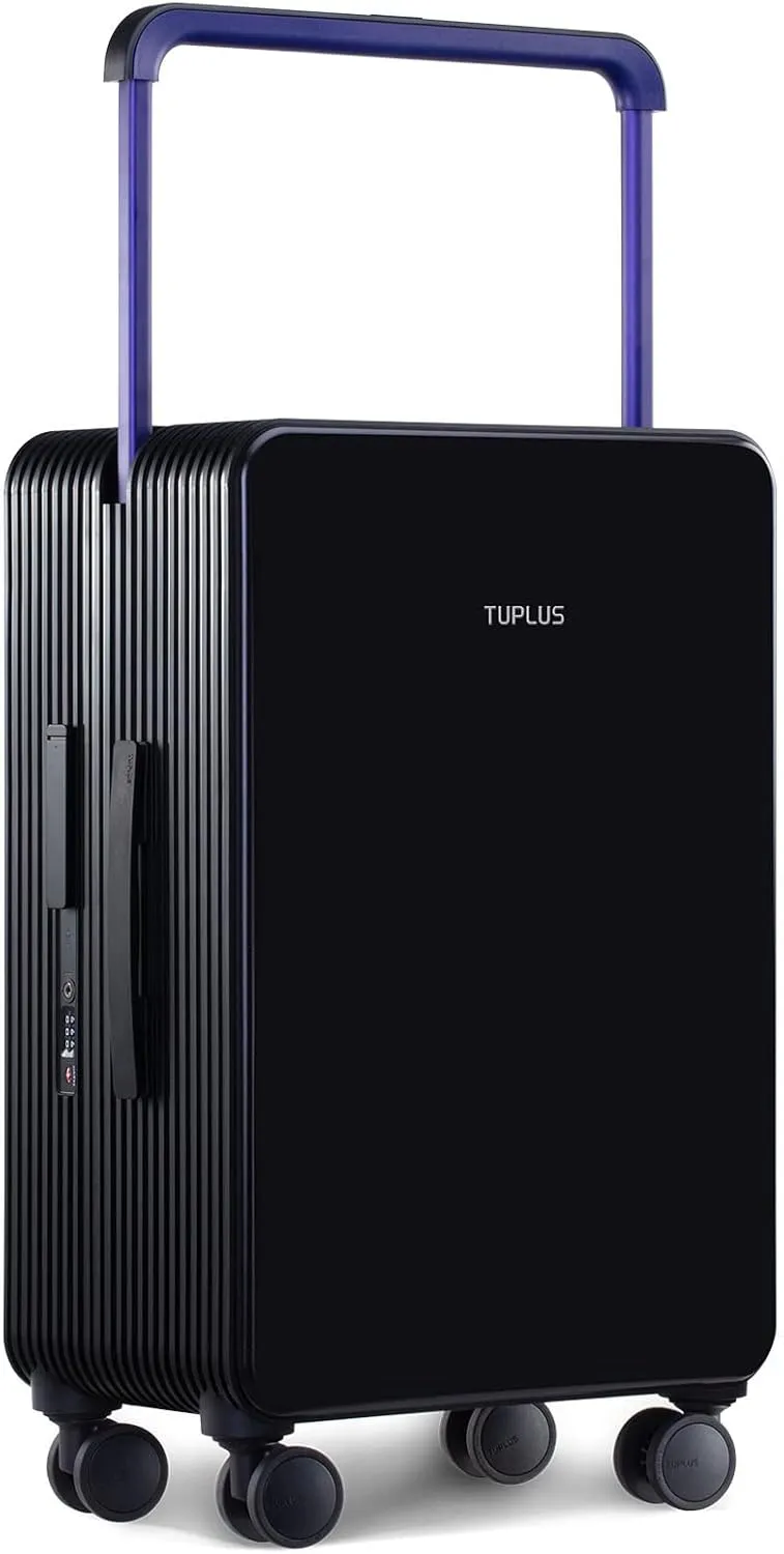 TUPLUS Suitcase ABS Hard Shell Luggage with 4 Spinner Wheels Hold Check in Travel Case, Balance Series
