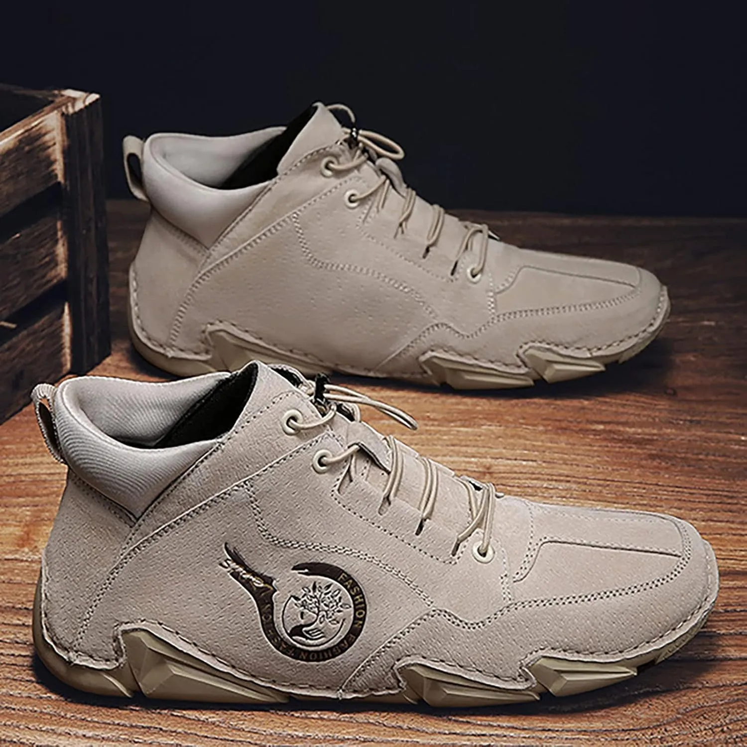 Wlaking Shoes for Men Golf Fashion Simple Mountaineering Classic Lightweight Workout Mens Sneaker