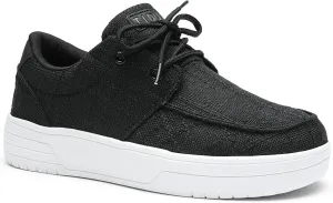 Women's Arch Support Shoes Lace Up Orthopedic Sneakers Comfortable Canvas Loafers Casual Walking Shoes for Plantar Fasciitis Foot Pain Relief