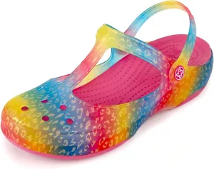 Women's Garden Clogs, Non Slip Platform Mules and Clogs Jelly Hole Shoes