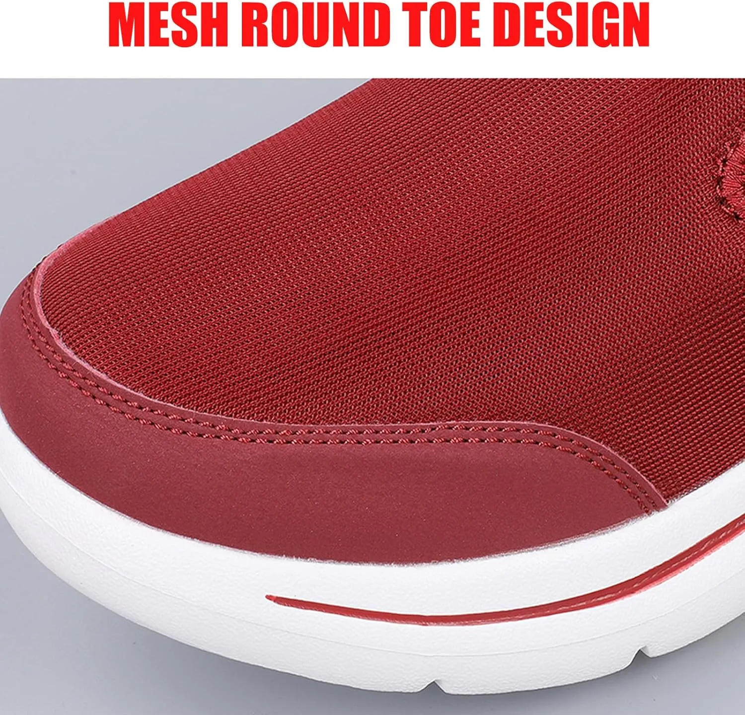 Women's Mesh Plush Slip-on Walking Mule Shoes Comfort Warm Plush Lining Lightweight Non-Slip Casual Flat Sneakers Winter Slippers Indoor Outdoor for Men and Women